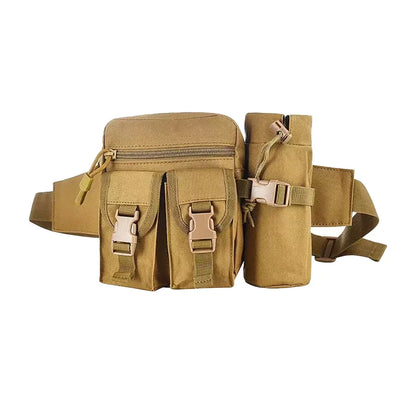 Sac Professionnel Randonnée Multi-Sport : Porte-Bouteille d'Eau Détachable pour Aventures de Plein Air