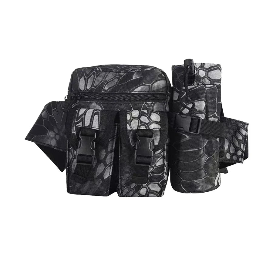 Sac Professionnel Randonnée Multi-Sport : Porte-Bouteille d'Eau Détachable pour Aventures de Plein Air