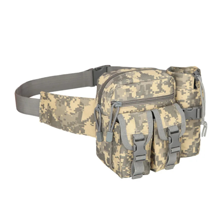 Sac Professionnel Randonnée Multi-Sport : Porte-Bouteille d'Eau Détachable pour Aventures de Plein Air
