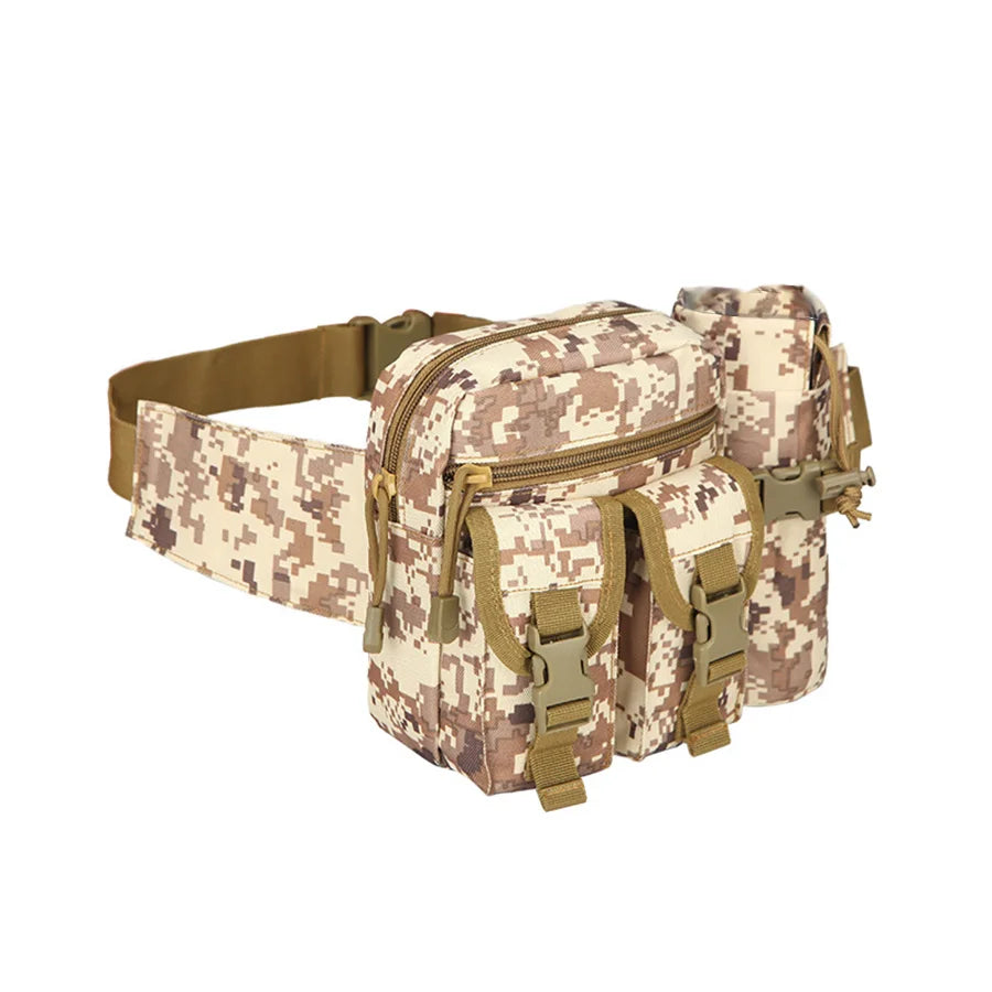 Sac Professionnel Randonnée Multi-Sport : Porte-Bouteille d'Eau Détachable pour Aventures de Plein Air