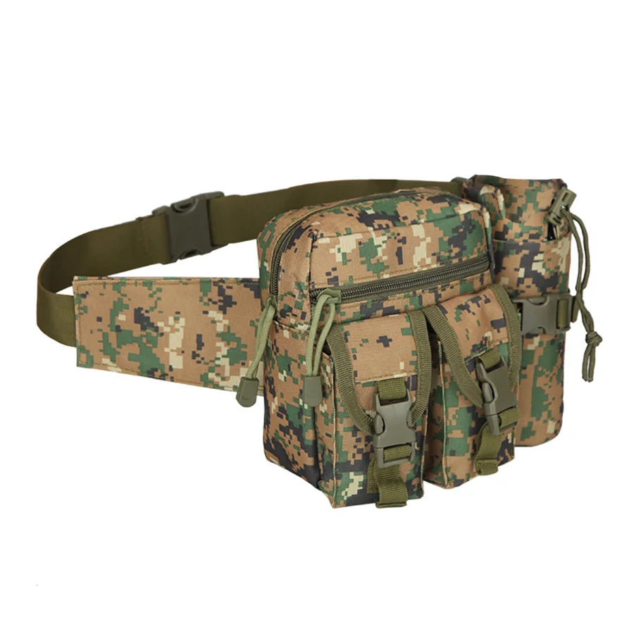 Sac Professionnel Randonnée Multi-Sport : Porte-Bouteille d'Eau Détachable pour Aventures de Plein Air