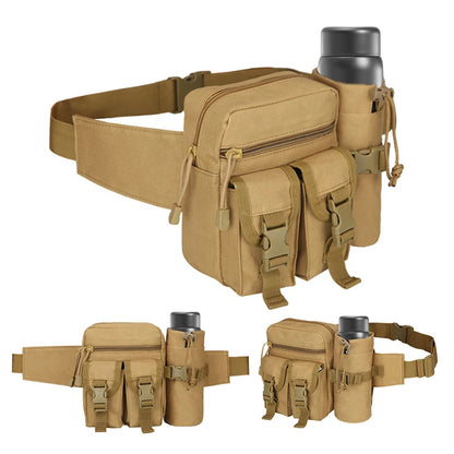 Sac Professionnel Randonnée Multi-Sport : Porte-Bouteille d'Eau Détachable pour Aventures de Plein Air